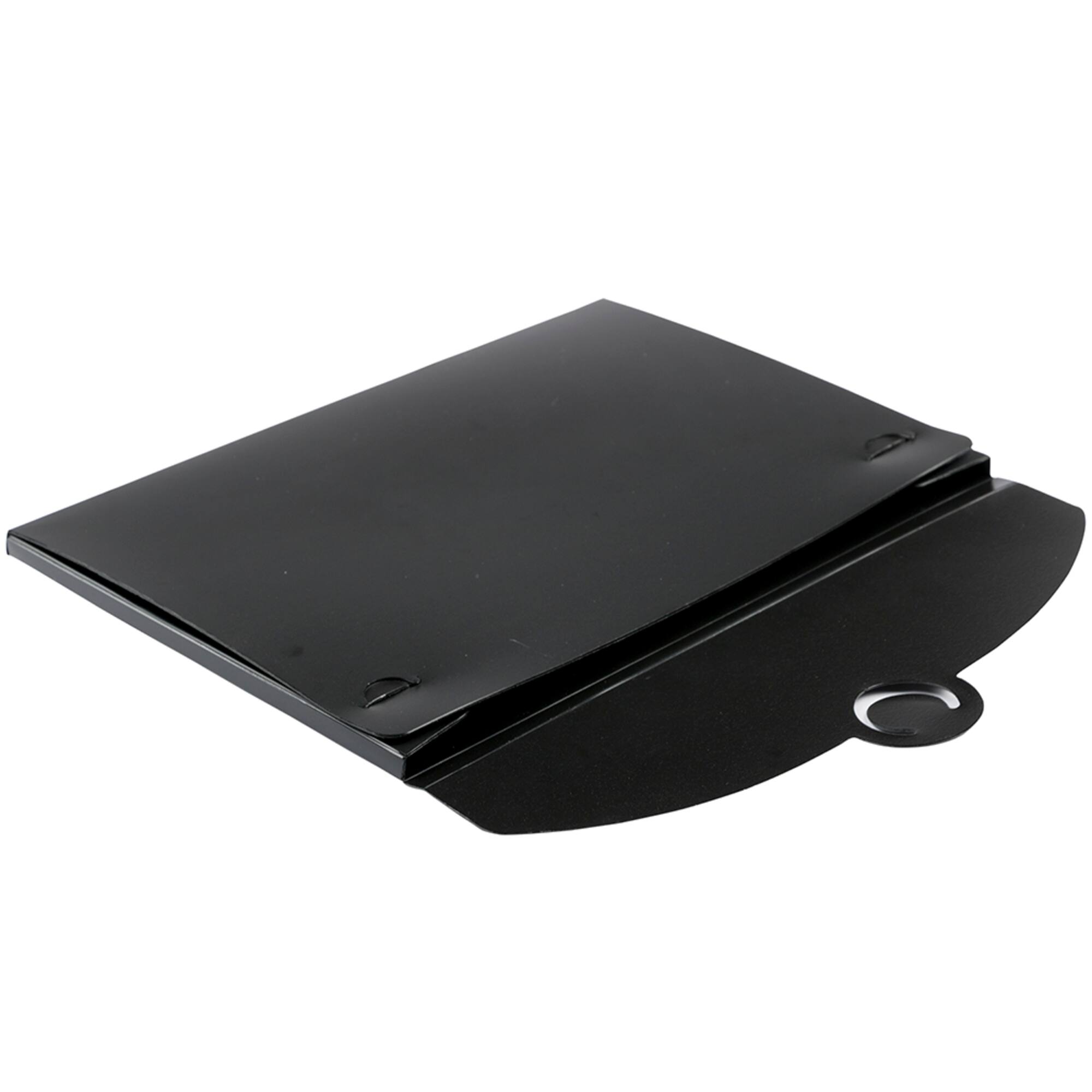 JAM Paper Black 9.5" x 12" Plastic Portfolio